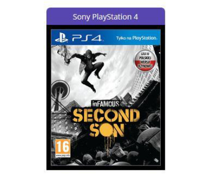 Gra PS4 Sony Infamous: Second Son PS4